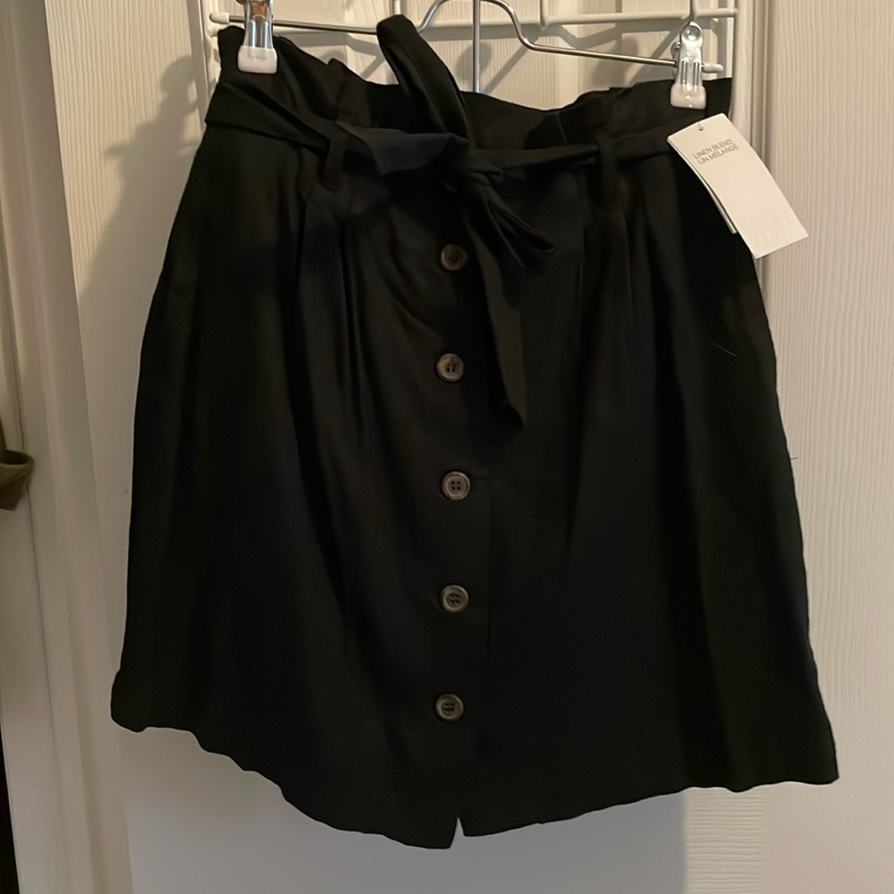 H&M High waisted Linen Skirt with Pockets (BNWT)